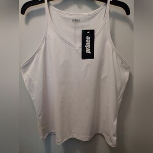 Prince Women's Classic White Tank Top